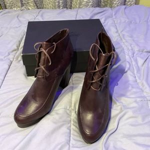 Kelsi Dagger brown platform boots VGUC